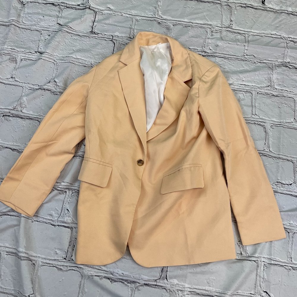Peach Colored Blazer